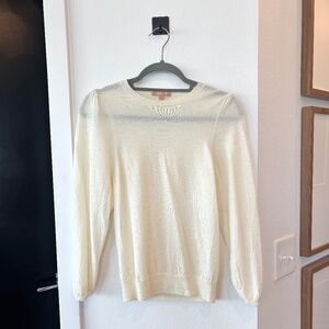 Kier + J 100% Merino Wool Lightweight Sweater